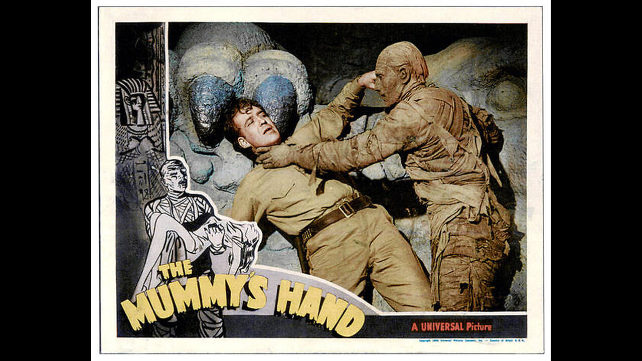 THE MUMMY'S HAND (1940). Colorized