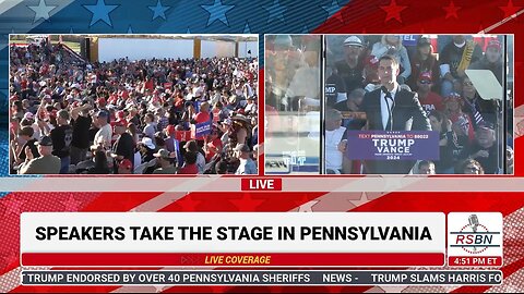 Senator Tom Cotton Delivers Remarks at a Trump rally in Latrobe, PA