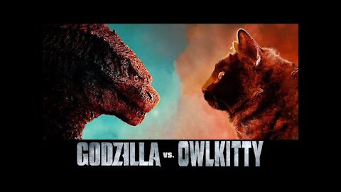 Godzilla vs. Cat (CatHD Parody)