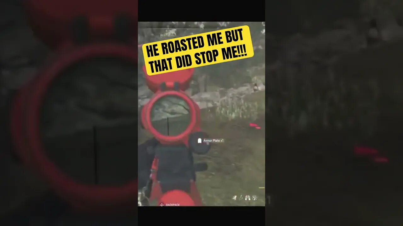 HE ROASTED ME BUT THAT DID STOP ME!!! #resurgence #callofduty #warzone2 #roadto1k #shorts