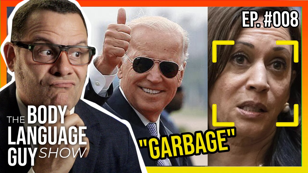 The Body Language Guy Show #8 - Biden's PAYBACK! Kamala's campaign FINISHED with 'garbage'!