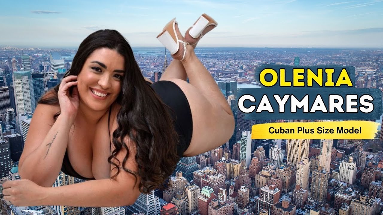 Olenia Caymares - Cuban Curvy Fashion Model | Height, Weight, Bio, Wiki