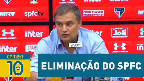 Fracasso? OLHA o que AGUIRRE falou da ELIMINAÇÃO do SPFC!
