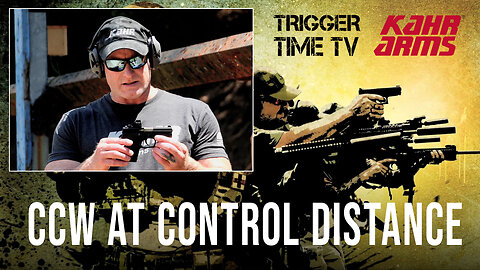 CCW at Control Distance with Trigger Time TV Featuring the Kahr X9