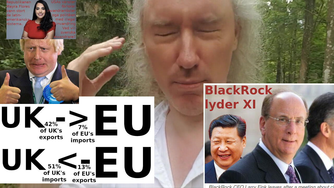 Kinas BlackRock. UK muckar med EU-imperiet. Nato muckar upp sin budget. Avundsjuka+Sadism=Sårbarhet