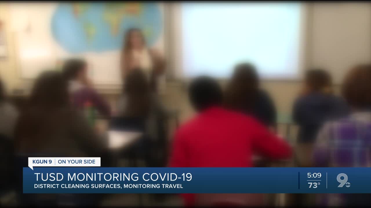 TUSD demonstrates new cleaning protocols amid coronavirus concerns