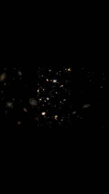 "North Ecliptic Pole Time Domain Field" Webb Space Telescope Crop 2 #science #galaxy #nasa