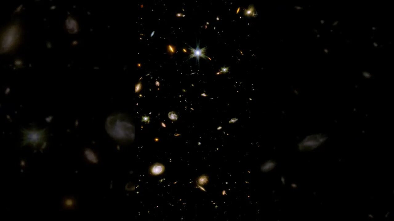 "North Ecliptic Pole Time Domain Field" Webb Space Telescope Crop 2 #science #galaxy #nasa