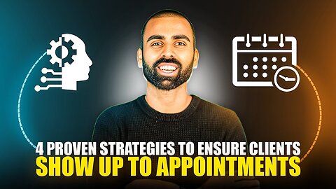 4 Proven Strategies To Ensure Clients Show Up To Appointments