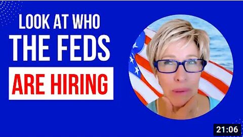 GUESS WHO THE GOV'T IS HIRING! (AND THEY EVEN ADMIT IT)