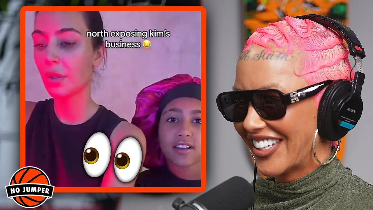 Amber Rose Reacts to North West Throwing Shade at Kim Kardashian