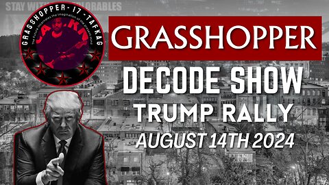 Grasshopper Live Decode Show - Trump Rally Asheville NC