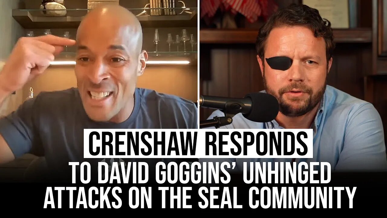 Crenshaw Responds to David Goggins' Unhinged Attacks on the SEAL Community