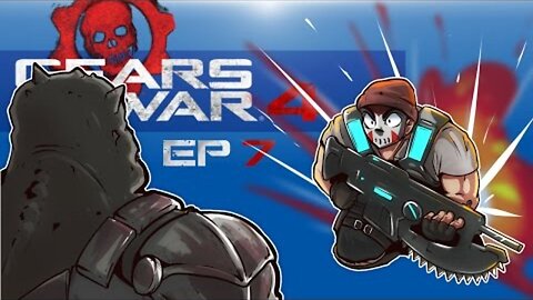 Gears of War 4 - BIG MONSTERS AND EPIC BOSS FIGHT! (Co-op Campaign With Cartoonz) EP. 7