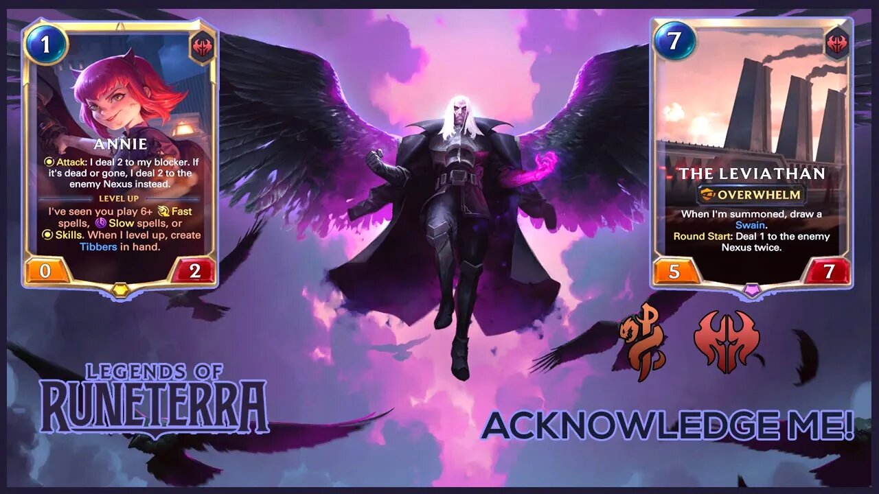 SWAIN's Dominating Return | Legends of Runeterra (Ranked Gameplay)