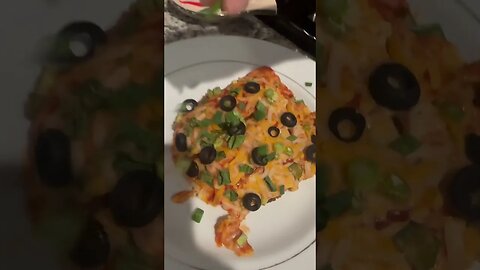 plant based enchiladas with Rock Mercury