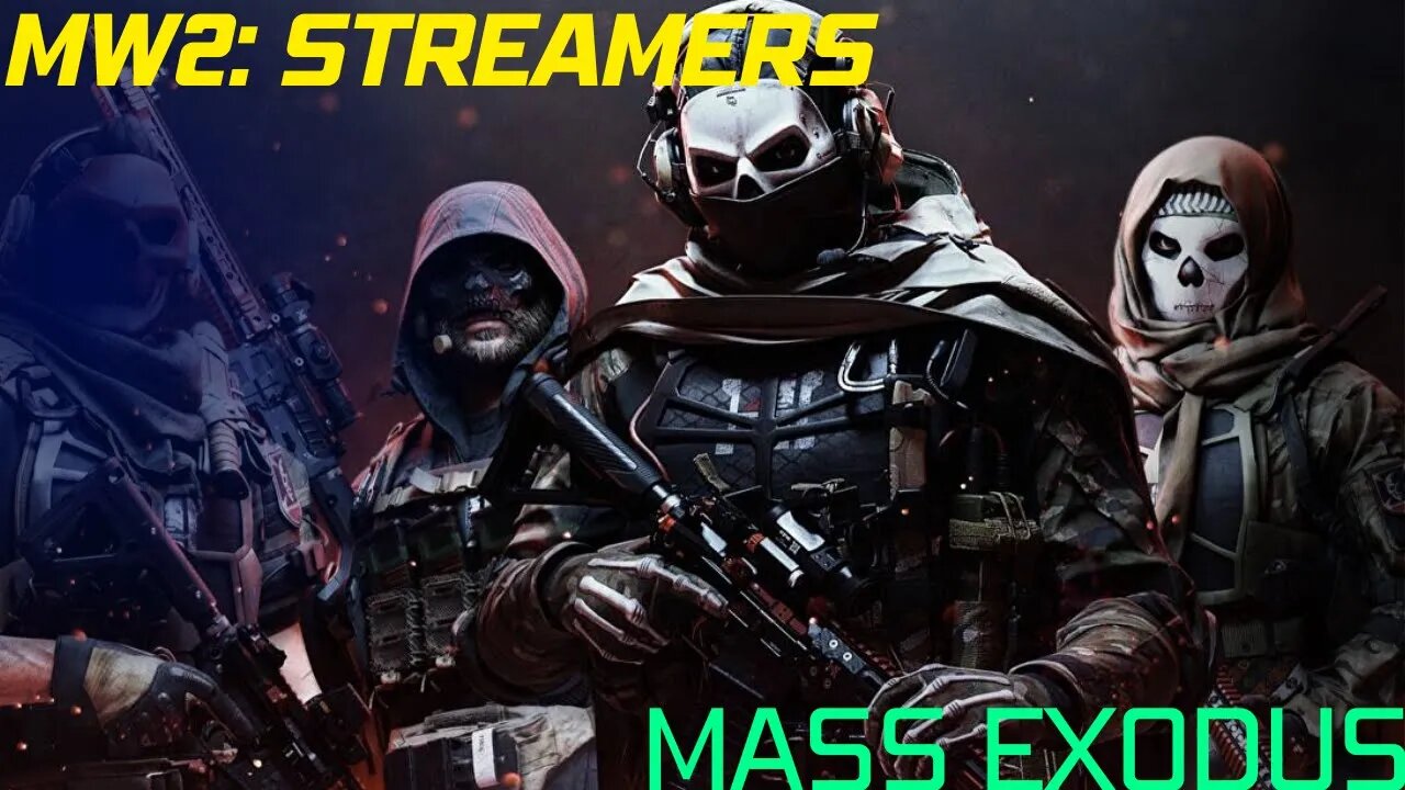 STREAMERS ARE QUITTING MW2- HERE'S WHY...