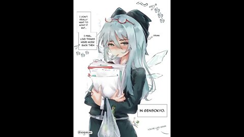 ( Touhou Comic Dub ) Depressed Cirno doesn't like the human world