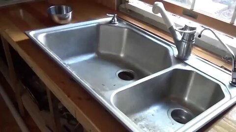 Installing The Kitchen Plumbing In My Tiny House O35