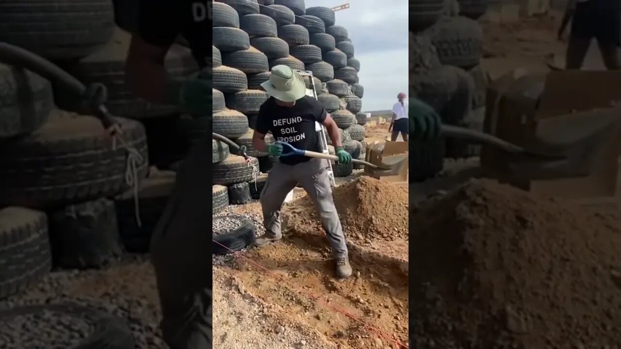 Earthship Footers