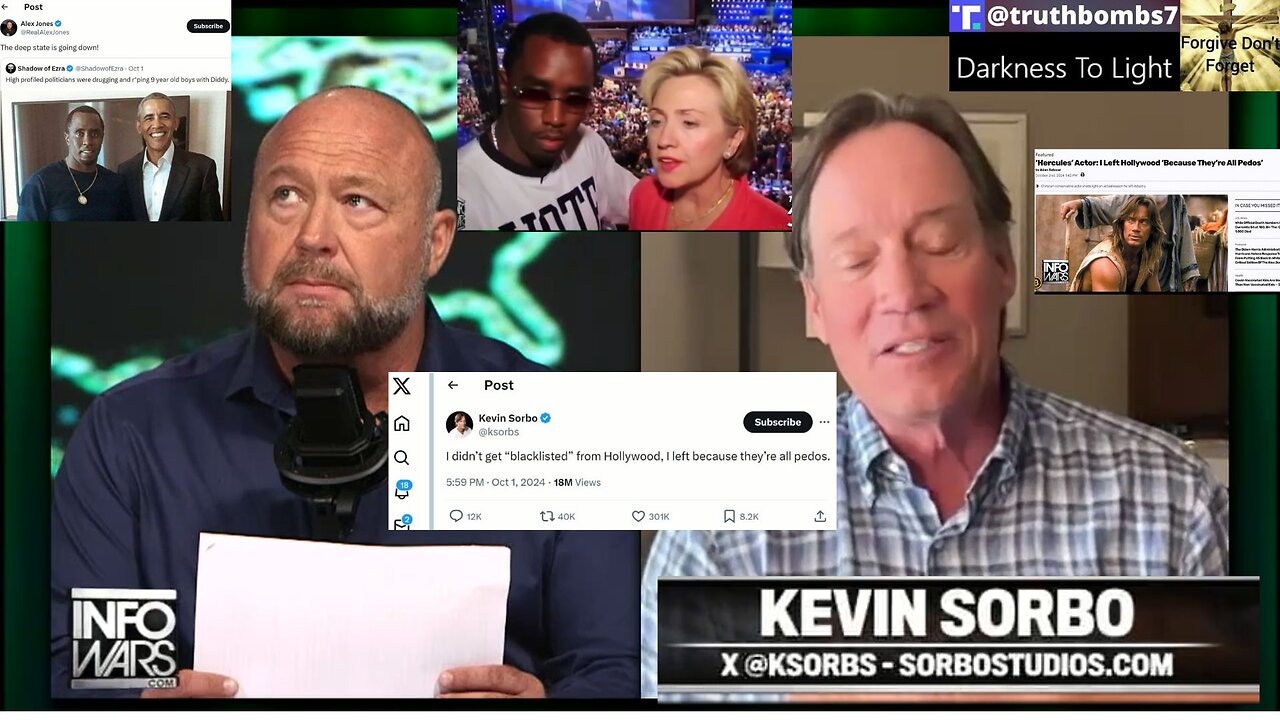 10/6/2024 Exclusive: Popular Actor/Producer Kevin Sorbo Expands On His Comments