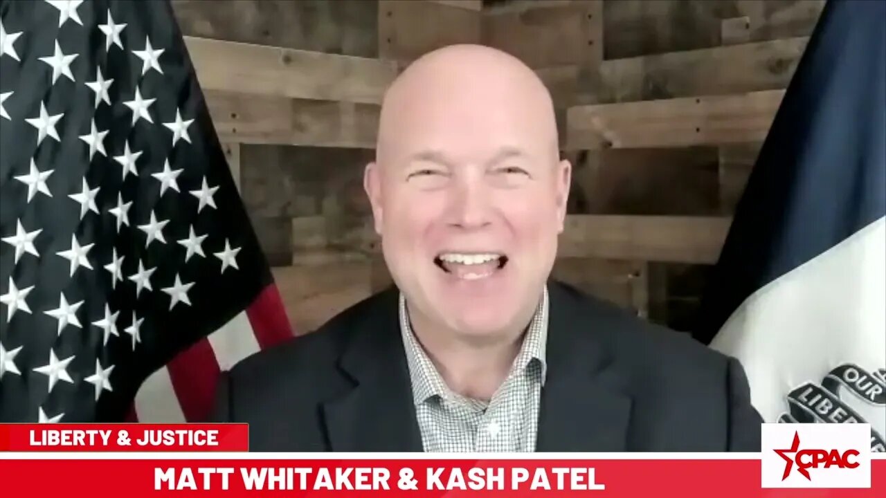 Kash Patel joins Liberty & Justice with host Matt Whitaker Season 2, Episode 23