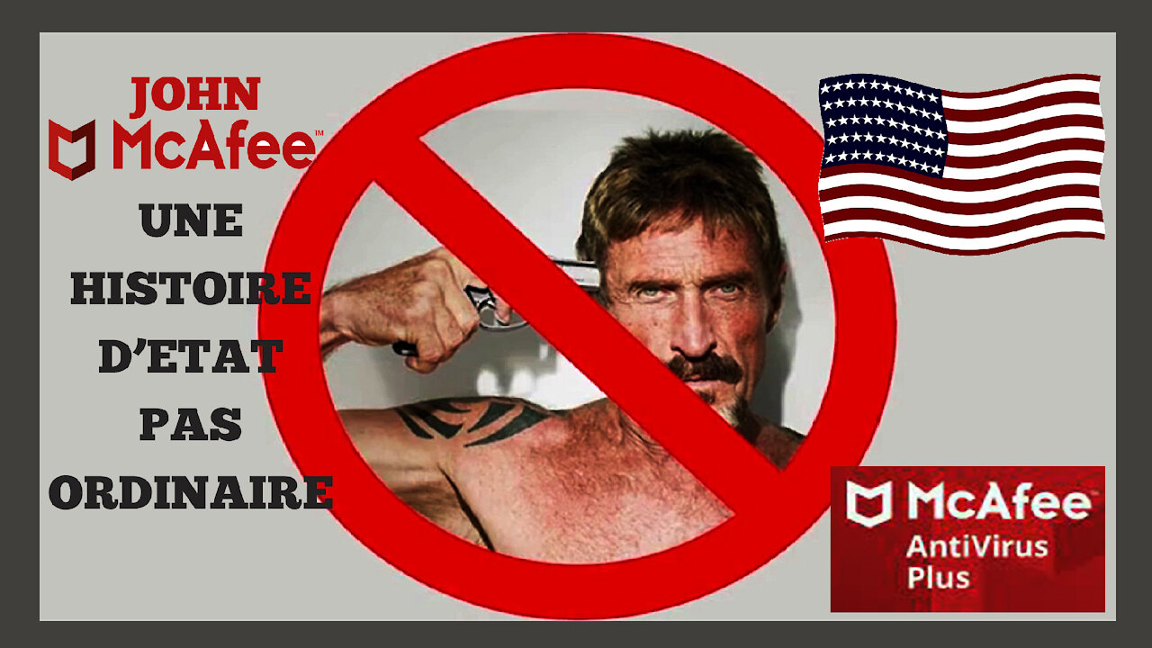 USA/ John McAfee en guerre contre le "Deep State"...Une histoire d'état qui sent le soufre! (Hd 720) Lire descriptif.