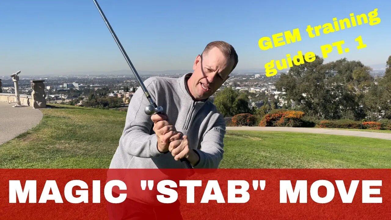 THE STAB MAGIC MOVE and BBG GEM training GUIDE | Be Better Golf