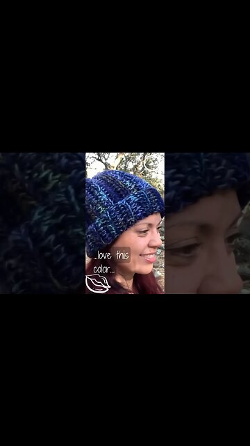 Duo of Blues: Dual Yarn Half Double Crochet Beanie Showcase | Jenetics Creation