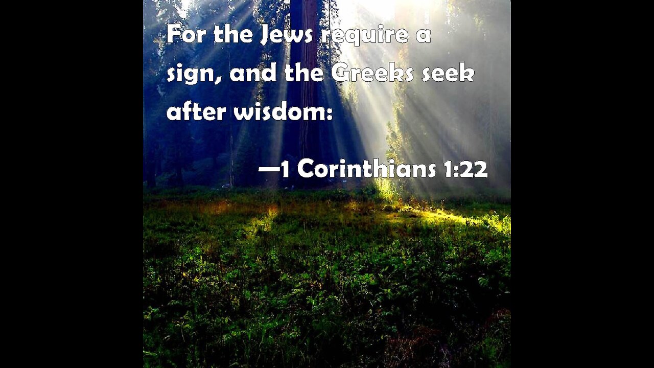 "Jews" request a sign and "Greeks" seek after wisdom Word 5-13-22 - Tiffany Root & Kirk VandeGuchte