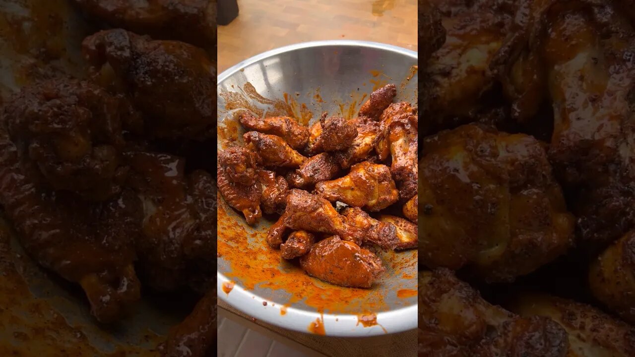 Rotisserie chicken wings