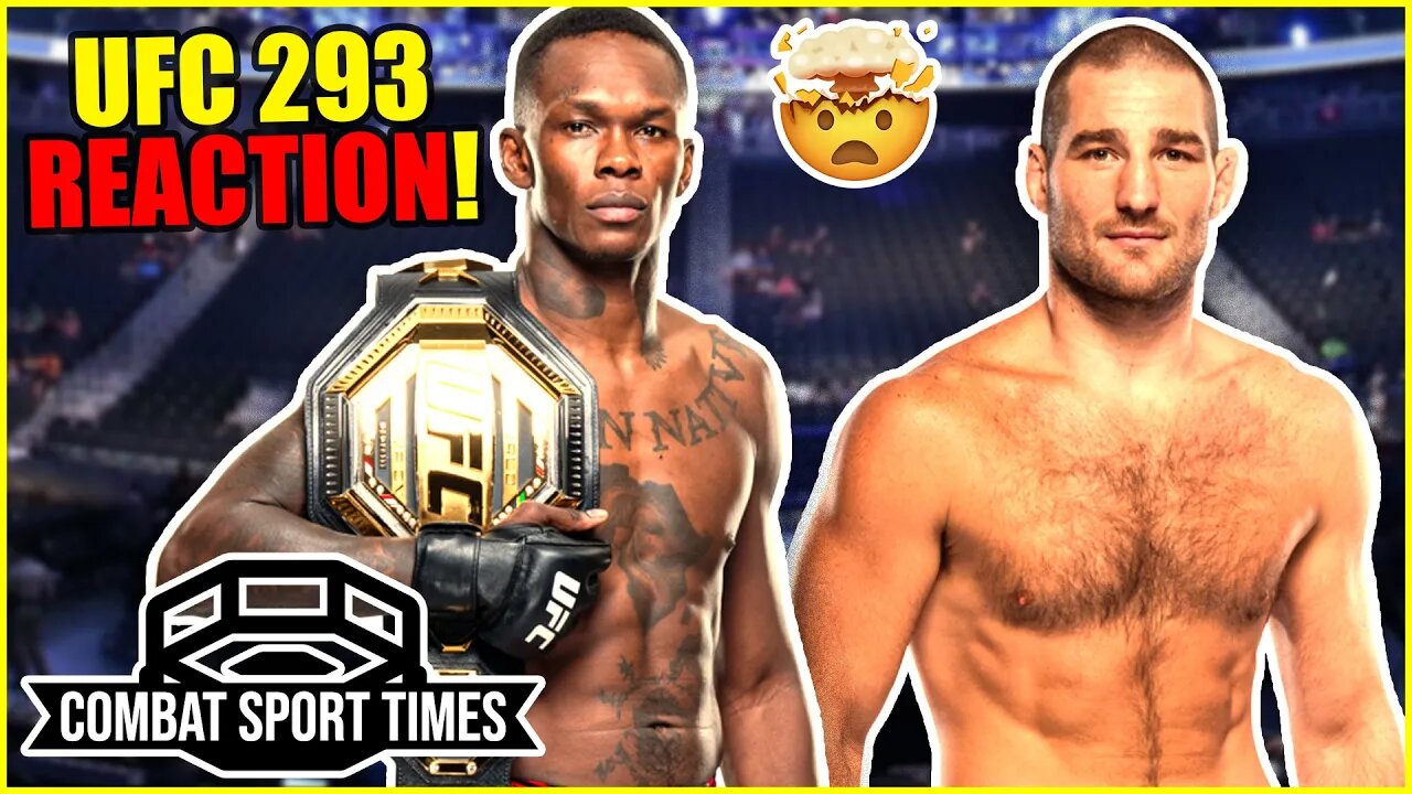 Combat Sport Clips - UFC 293 REACTION! 🤯