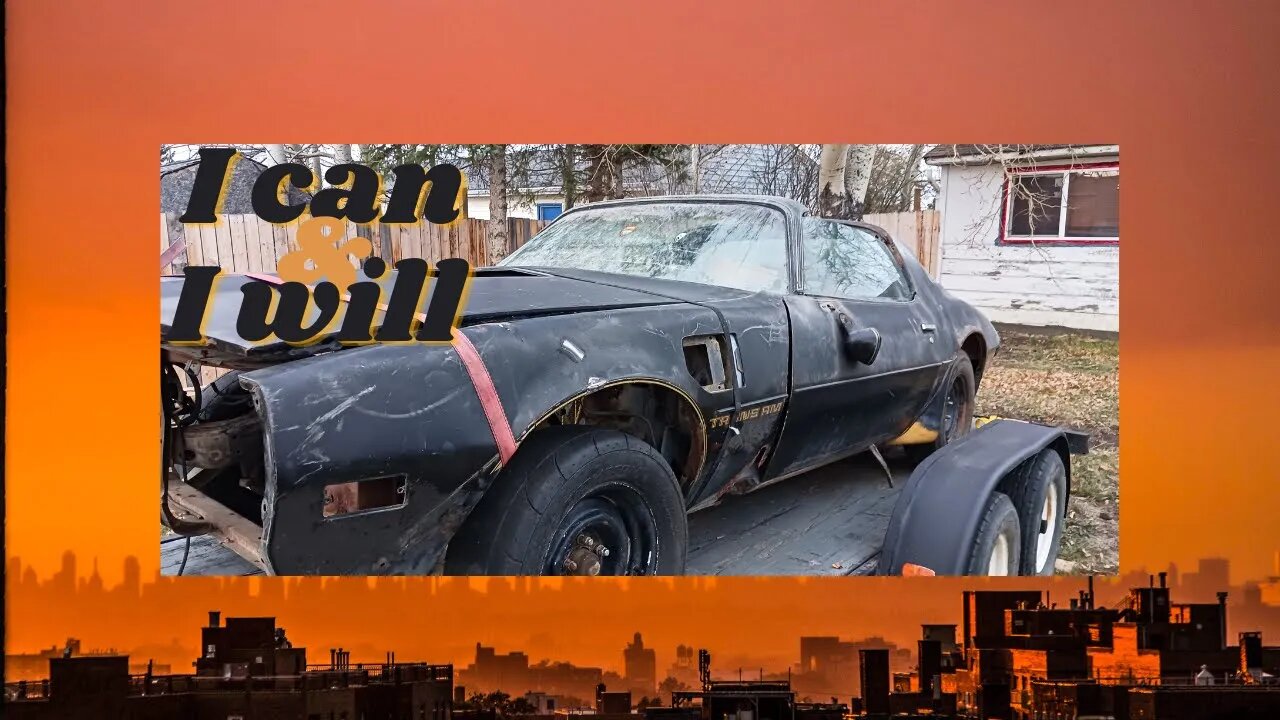 DIY "Smokey and the Bandit" Y84 Trans Am S/E Restoration Part 2!!!!