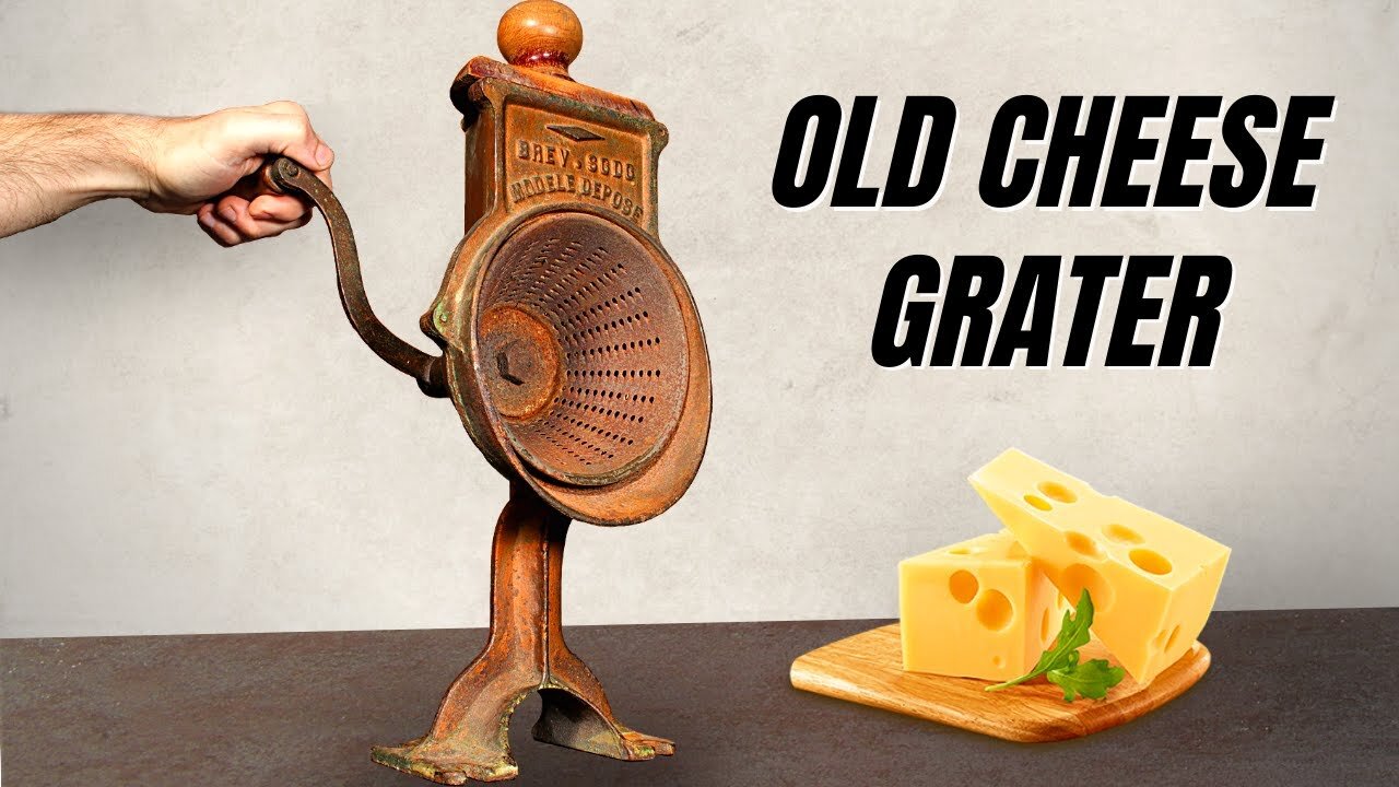 I Restored This Cheese Grater and Making Cheese Puffs for You