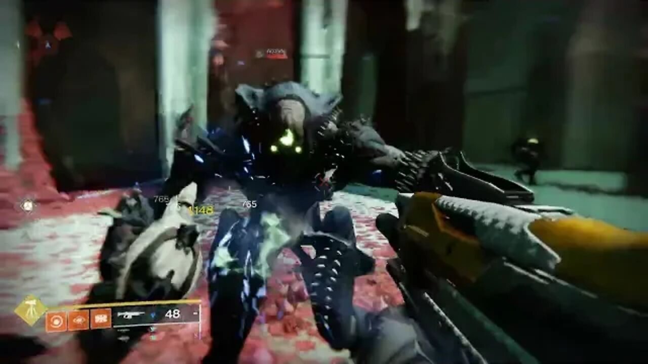 Destiny 2 Cryptoglyph Rune + Deepsight cache in the Alluring Curtain