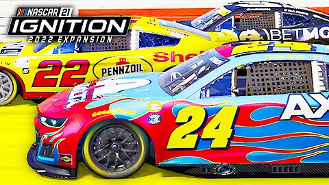 🔴 SPENDING $10 ON DLC TO SAVE MOTORSPORT GAMES // NASCAR '21: Ignition | Throwback Pack LIVE