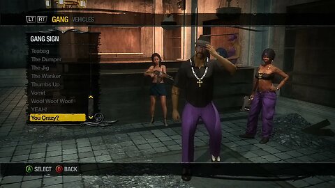 Saints Row 2: Gang Customization