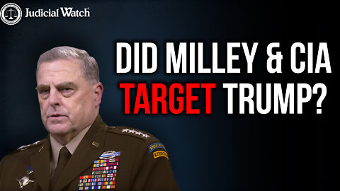 FITTON: Milley, CIA Targeted Trump?