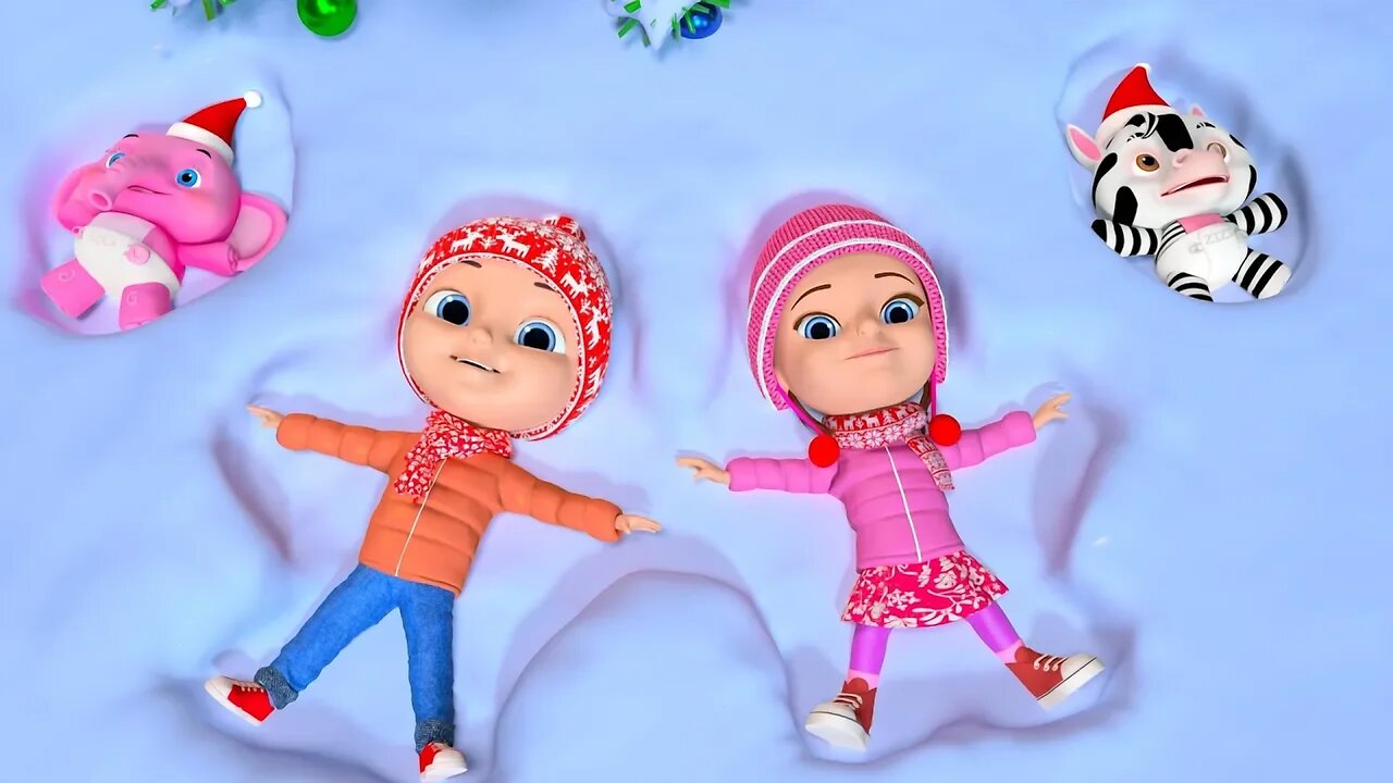 Deck The Halls | Christmas Carols & Xmas Songs for Children | Cartoon Song by Little Treehouse