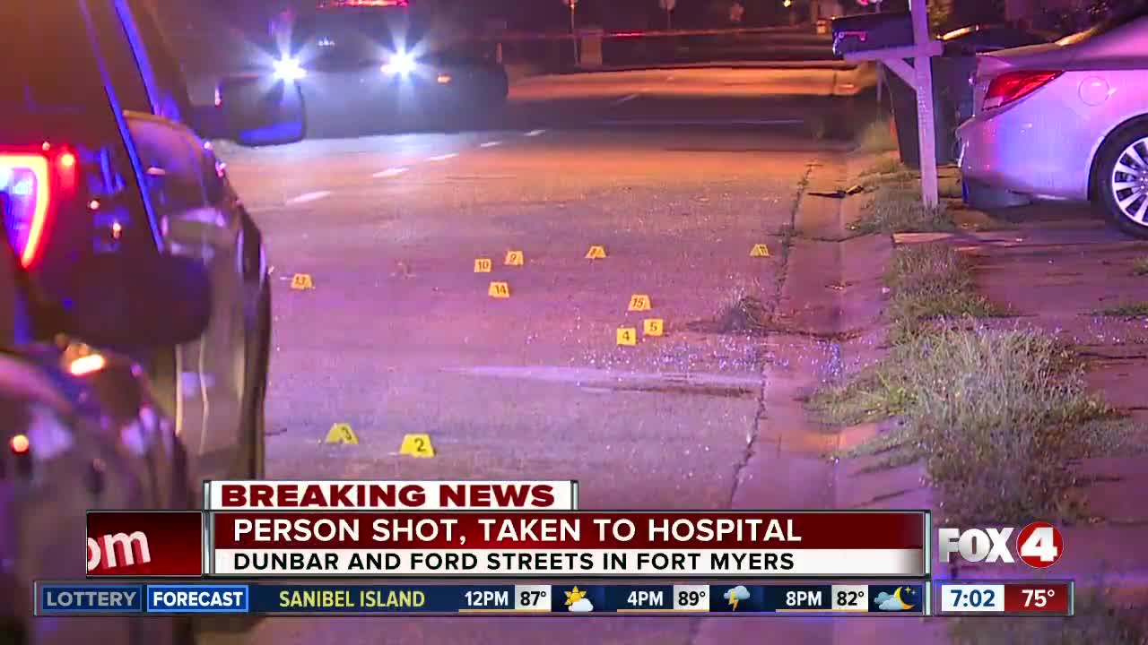 One injured in Dunbar shooting early Tuesday