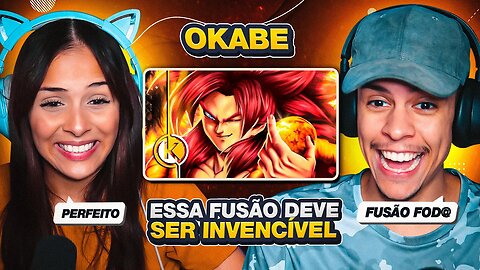 OKABE ft. ISHIDA - Gogeta (Dragon Ball Z) - Saiyajin Perfeito | [React em Casal] 🔥