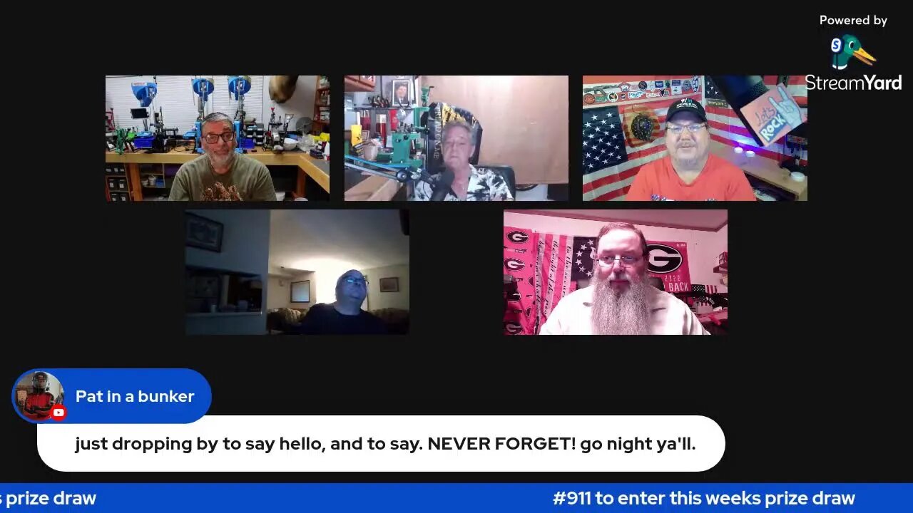 Talking about 9/11 tonight on Macmans channel