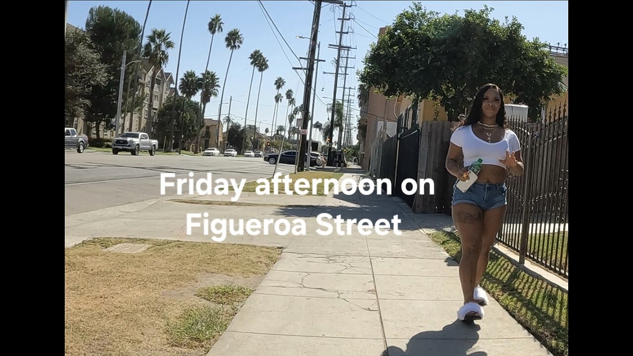 Friday Afternoon on Figueroa Street