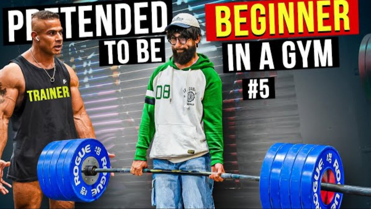 Elite Powerlifter Pretended to be a BEGINNER | Anatoly GYM PRANK