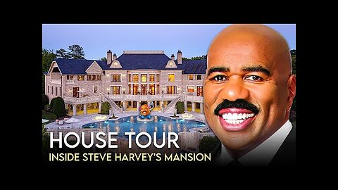 Steve Harvey - House Tour - New $15 Million Atlanta Mansion