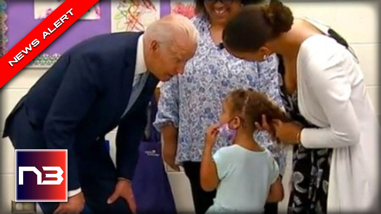 Creepy Joe is Back in FULL Swing - His Question to this Little Girl will Make you CRINGE