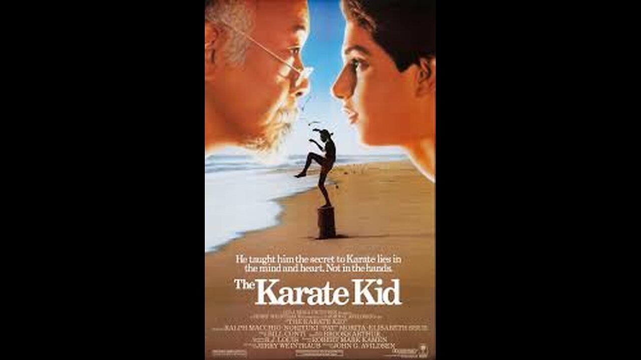 Cross kick Studio Films Karate Kid 1