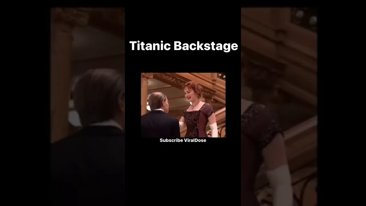 TITANIC BACKSTAGE 😍