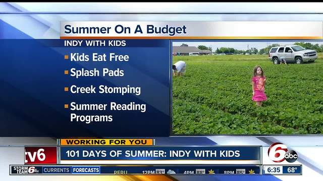 Summer fun on a budget for the family