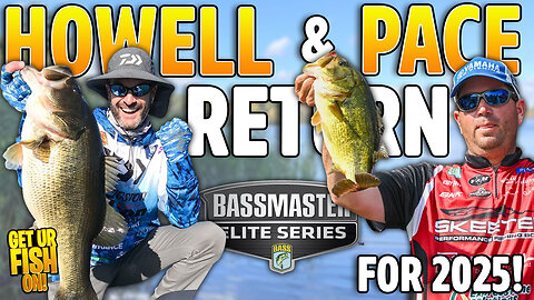 Two Bassmaster Classic Champions Return to the Elites for 2025